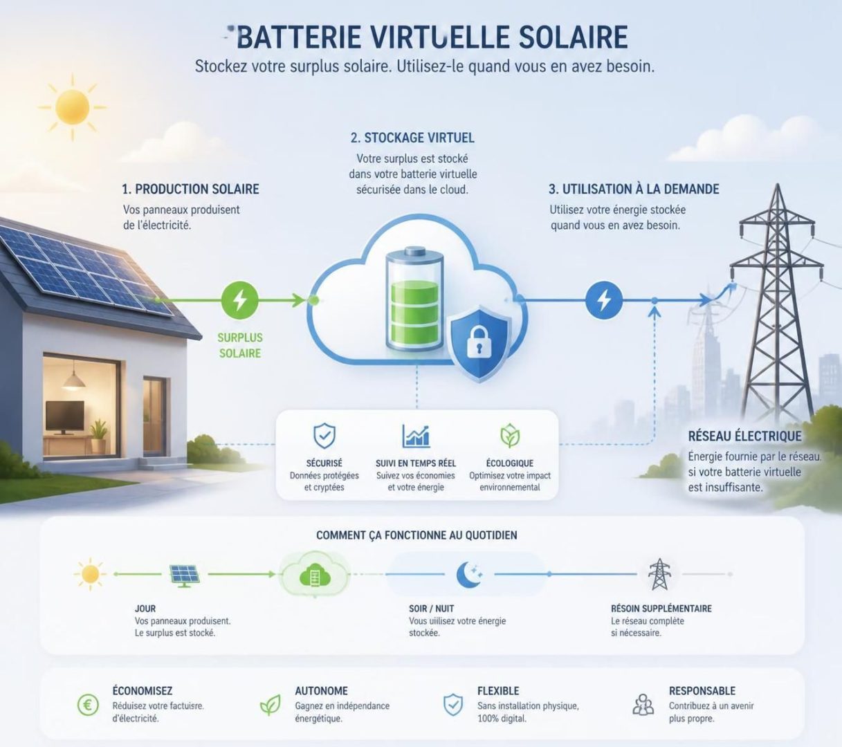 découvrez les avantages et inconvénients des batteries virtuelles et physiques pour choisir la solution la plus adaptée à une faible consommation énergétique.