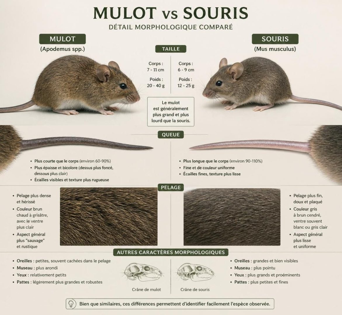 découvrez les principales différences entre le mulot et la souris pour mieux les identifier et comprendre leurs comportements.