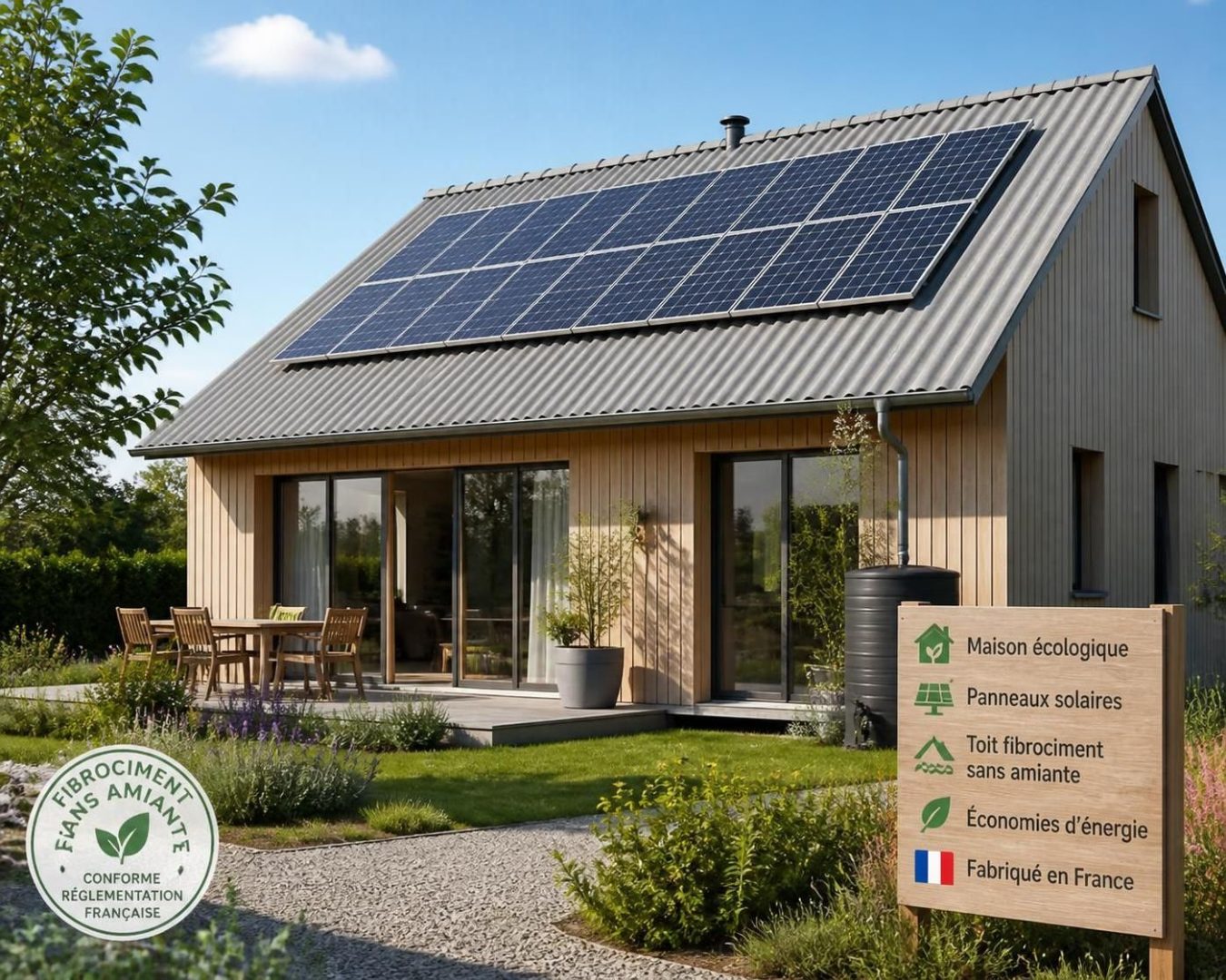 découvrez si l'installation de panneaux solaires est possible sur un toit en fibrociment sans amiante, les précautions à prendre et les solutions adaptées.