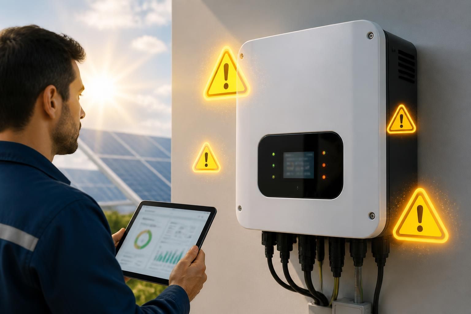 découvrez comment interpréter facilement les codes d’erreur de votre onduleur solaire pour assurer son bon fonctionnement et optimiser la production d’énergie.