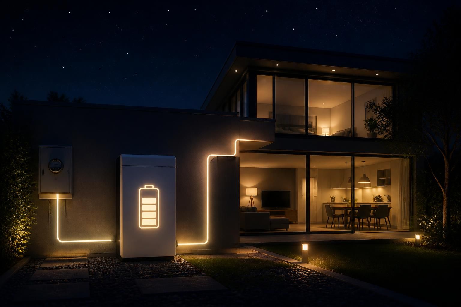 découvrez comment choisir la puissance de batterie nécessaire pour couvrir votre consommation nocturne uniquement, et optimiser votre autonomie énergétique.