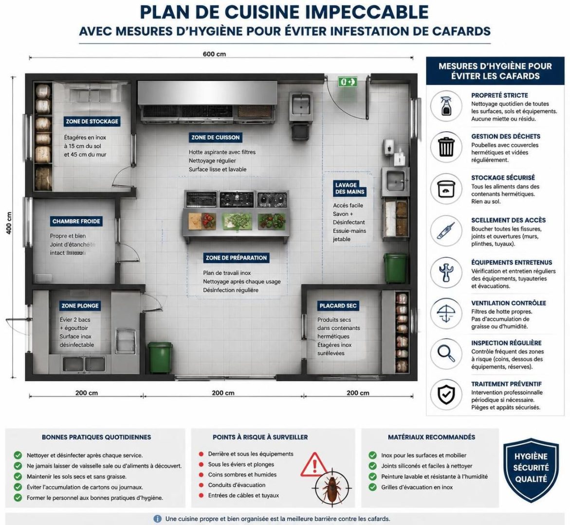 découvrez les risques sanitaires liés aux cafards et les maladies qu'ils peuvent transmettre, ainsi que des conseils pour maintenir une hygiène optimale et protéger votre santé.