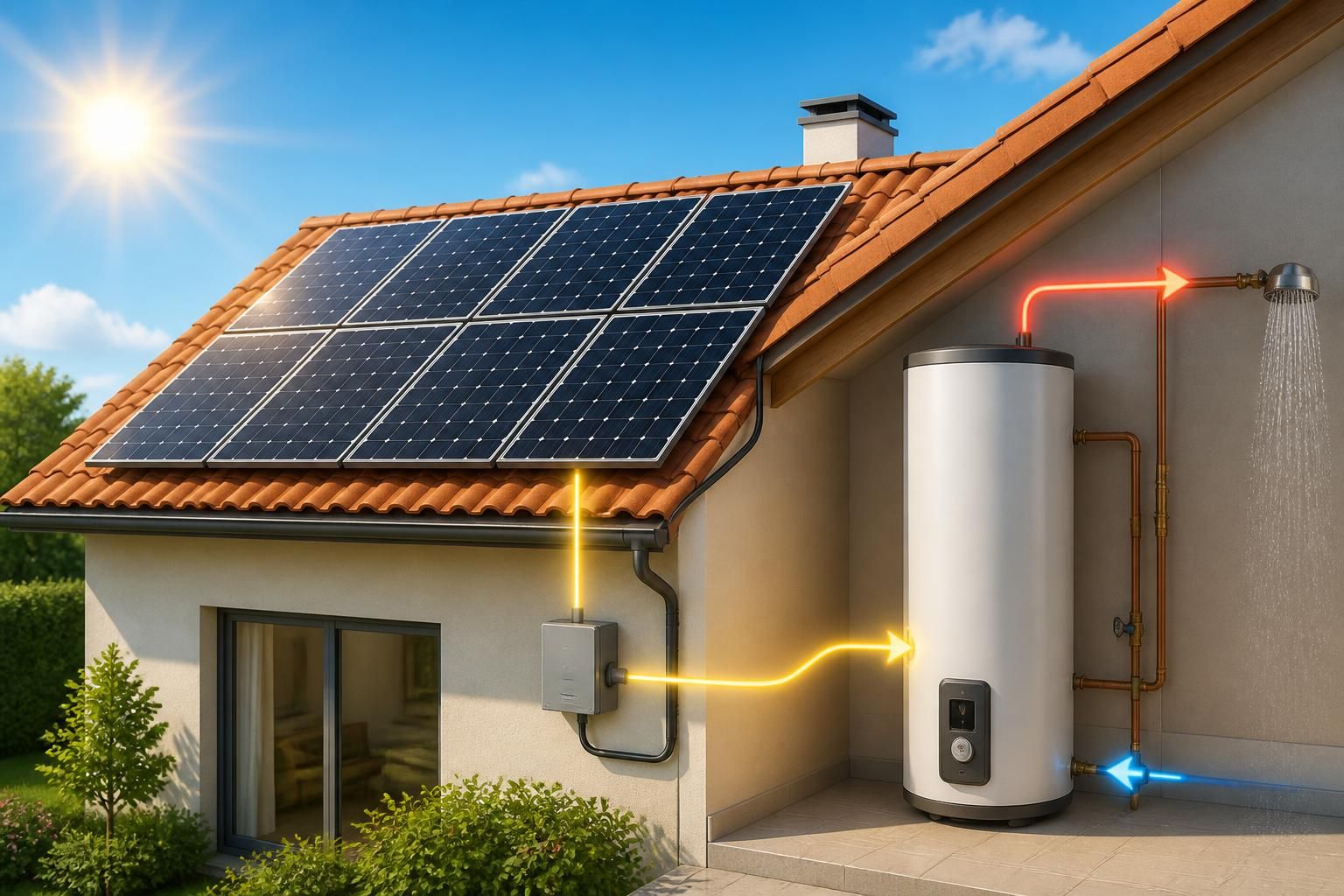 découvrez combien de panneaux solaires sont nécessaires pour alimenter efficacement un ballon d'eau chaude et optimiser votre consommation d'énergie renouvelable.
