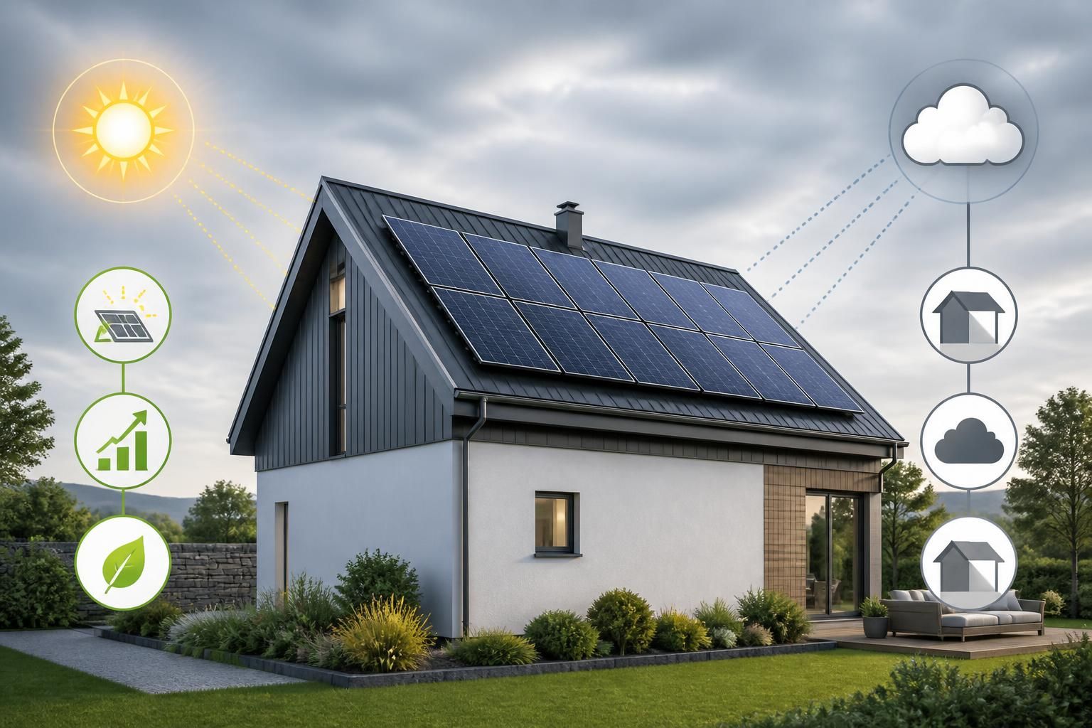 découvrez les avantages et limites des panneaux solaires installés sur une toiture orientée plein nord, et comment optimiser leur performance pour une énergie solaire efficace.