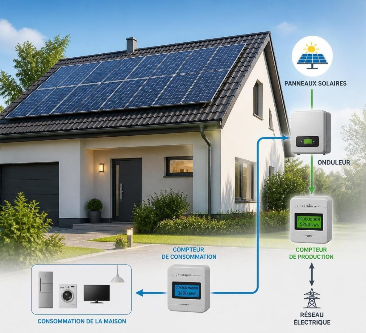 découvrez la différence entre kwc et kwh sur un devis de panneaux solaires pour mieux comprendre votre consommation et optimiser votre installation solaire.