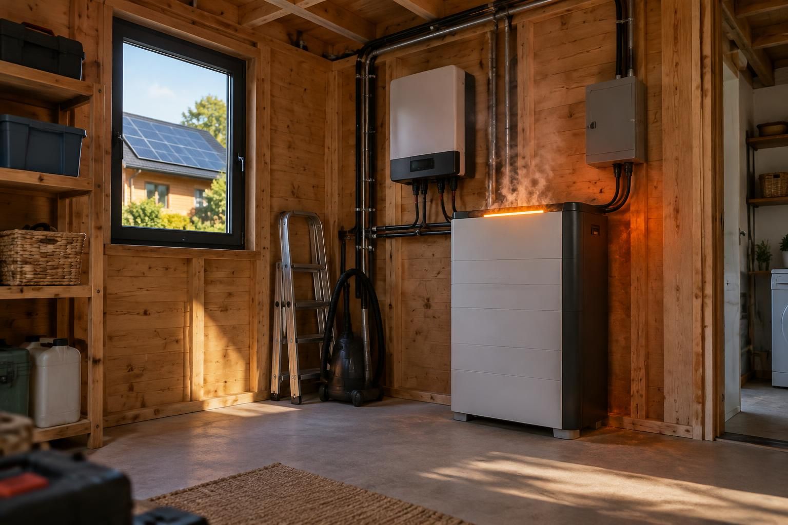 découvrez les risques d’incendie liés à une batterie solaire au lithium dans une maison en bois et les précautions pour renforcer la sécurité.