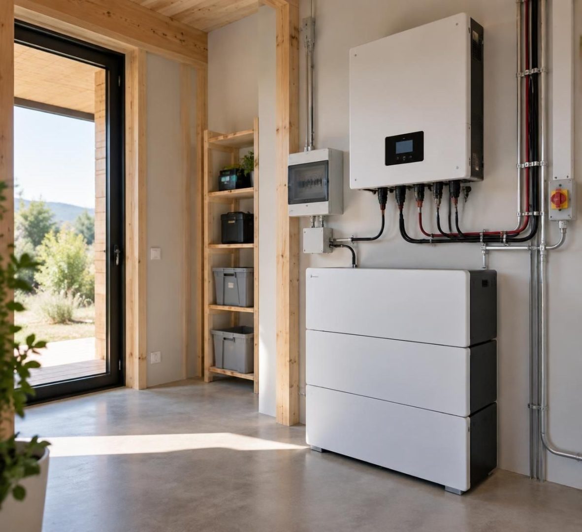 découvrez les risques d’incendie liés à une batterie solaire au lithium dans une maison en bois et les précautions pour sécuriser votre installation.